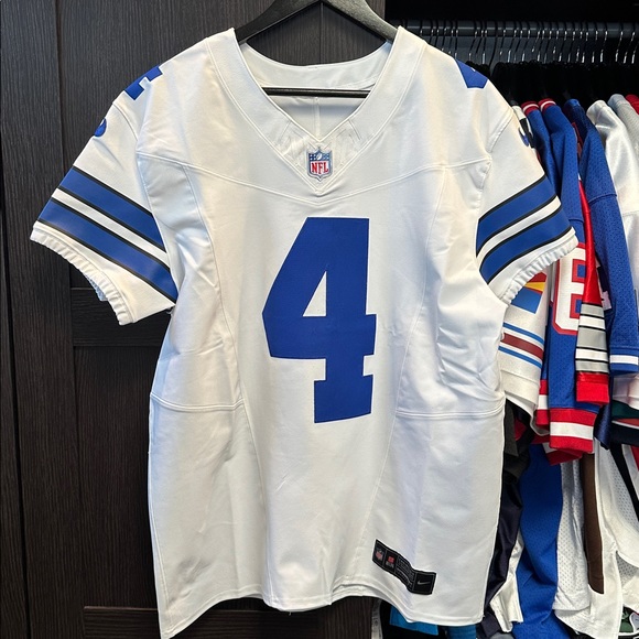 Dak Prescott Dallas Cowboys Nike Vapor F.U.S.E. Elite Jersey - White - Picture 1 of 7